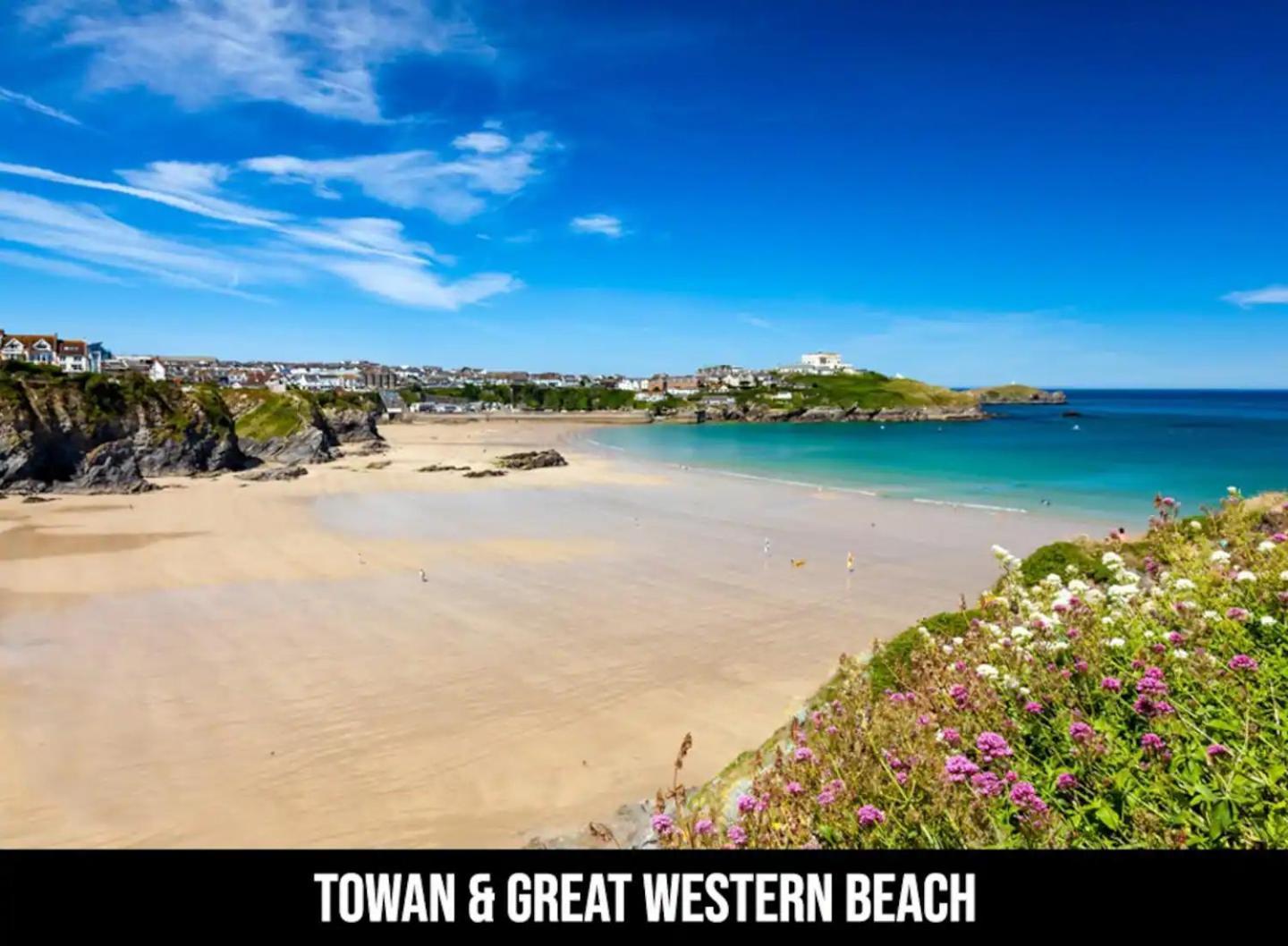 Town Location - 5 Min Walk To Beach - Dog Friendly Newquay  Ngoại thất bức ảnh